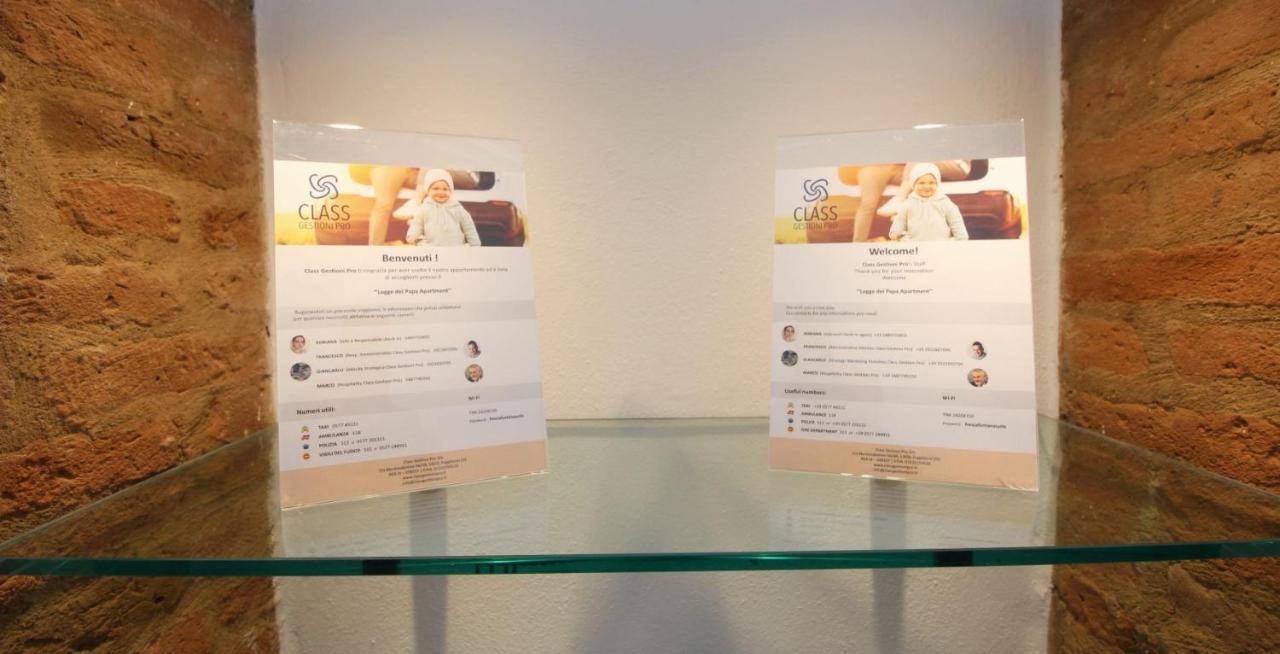 Logge Del Papa Apartment เซียนา ภายนอก รูปภาพ